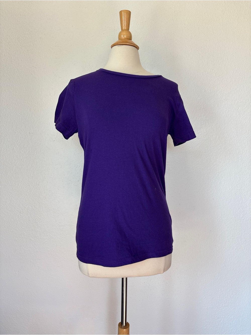 Gildan Purple Short-Sleeve Crewneck Tee